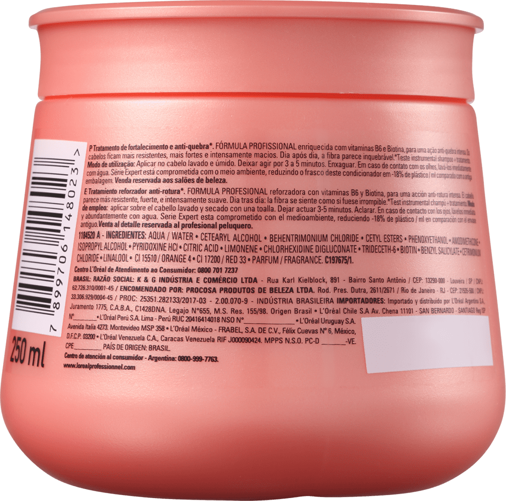 L'Oréal Professionnel Inforcer Serie Expert - Máscara 250ml