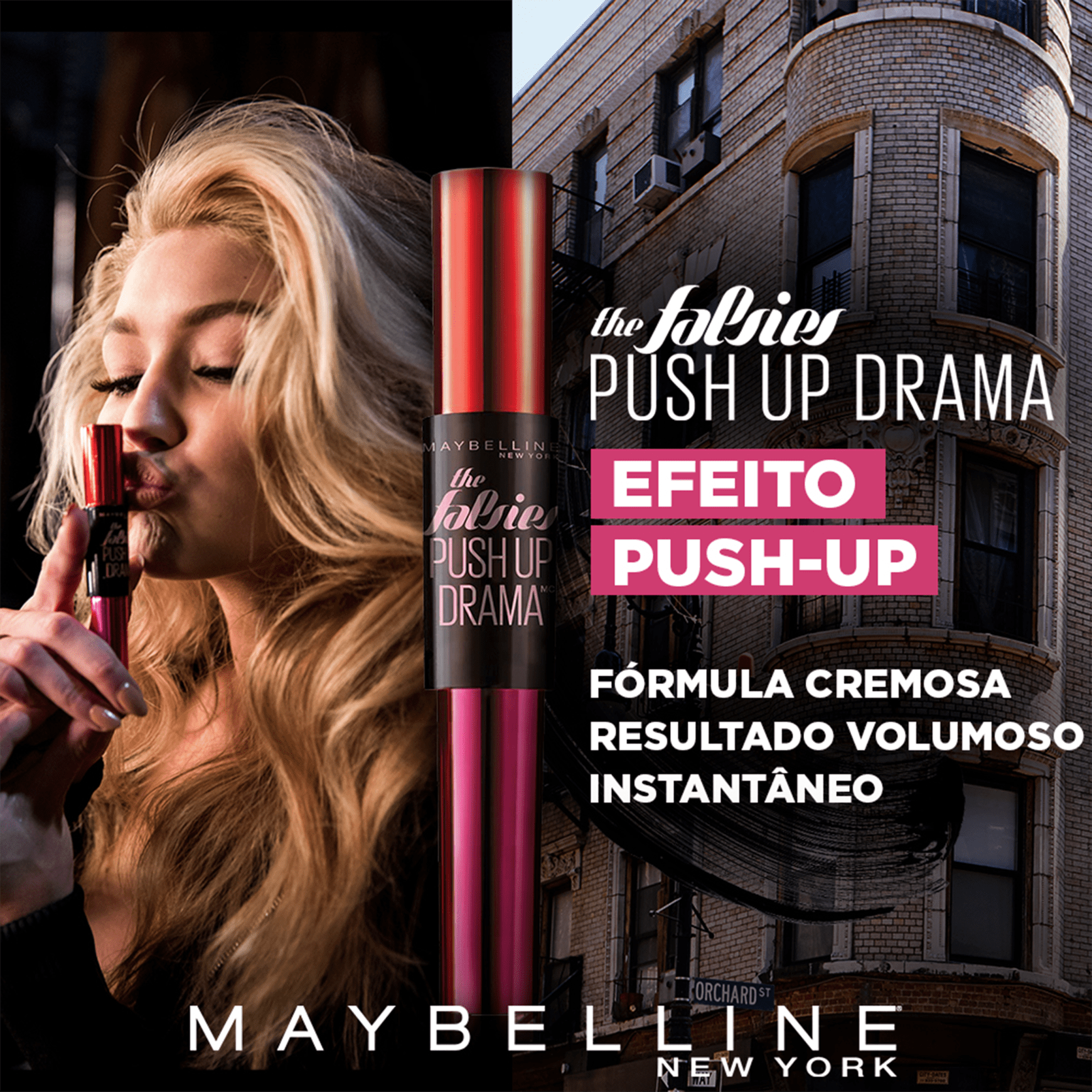 Maybelline The Falsies Push Up Drama - Máscara para Cílios 9,7ml