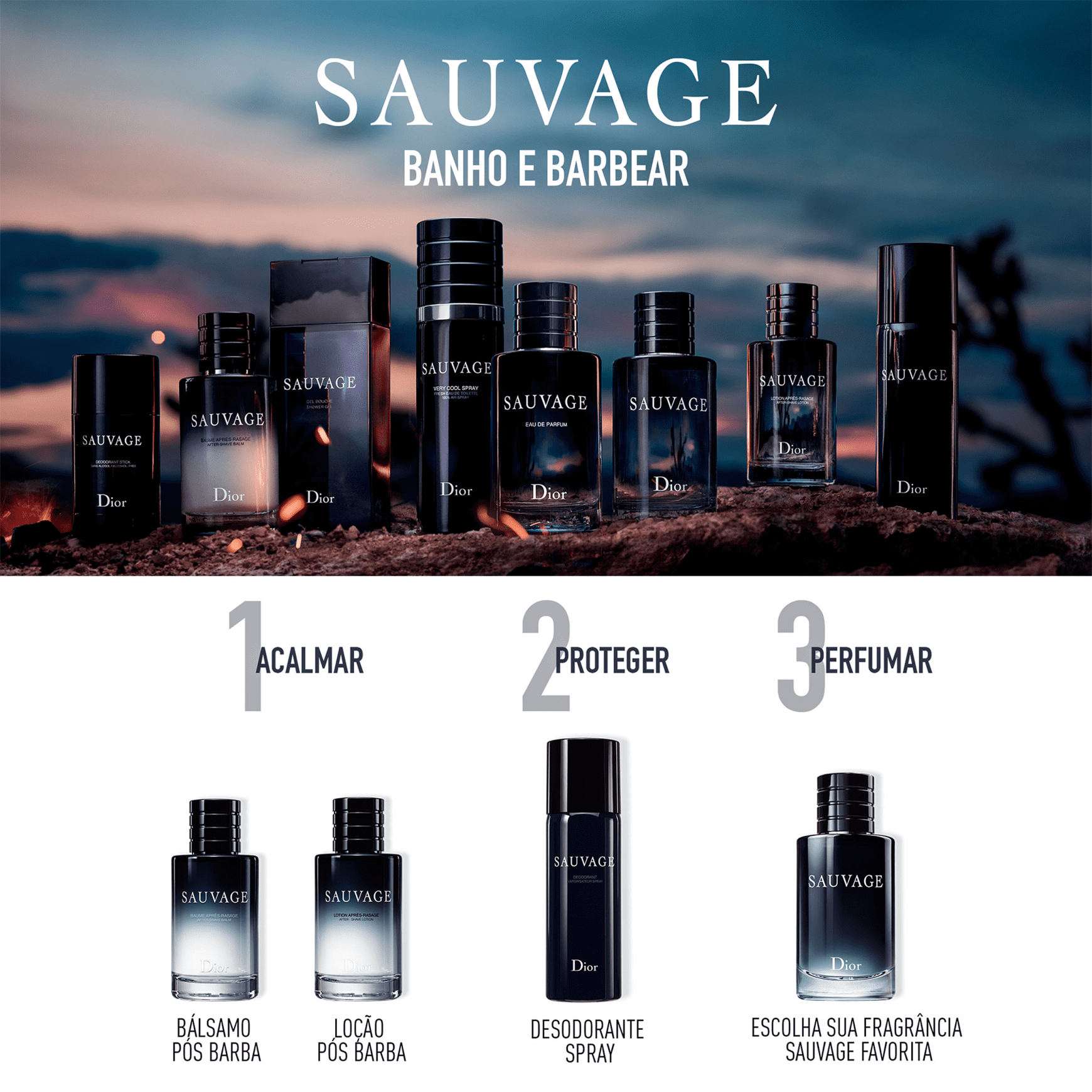 Sauvage Dior Eau de Parfum - Perfume Masculino 60ml