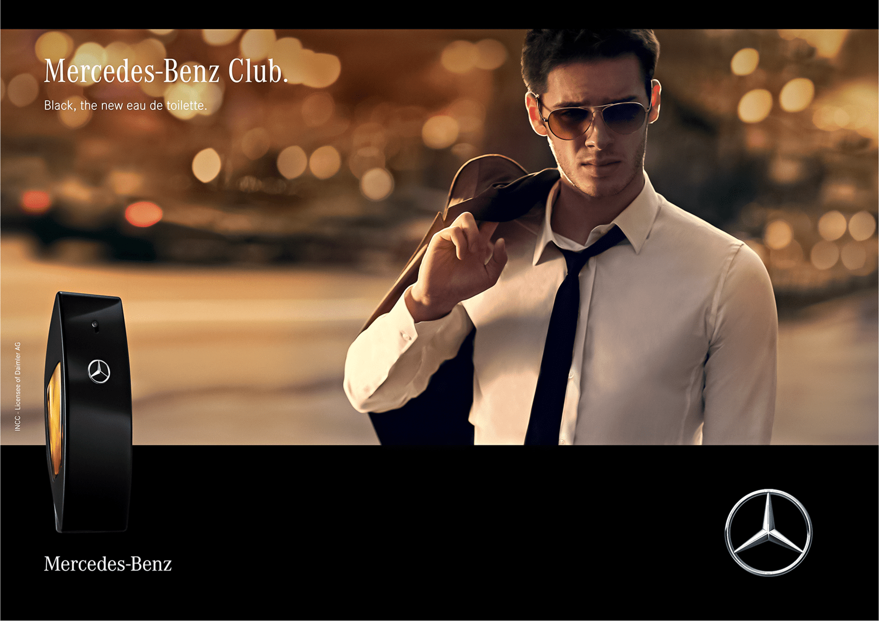 Mercedes-Benz Club Black Eau de Toilette - Perfume Masculino 50ml
