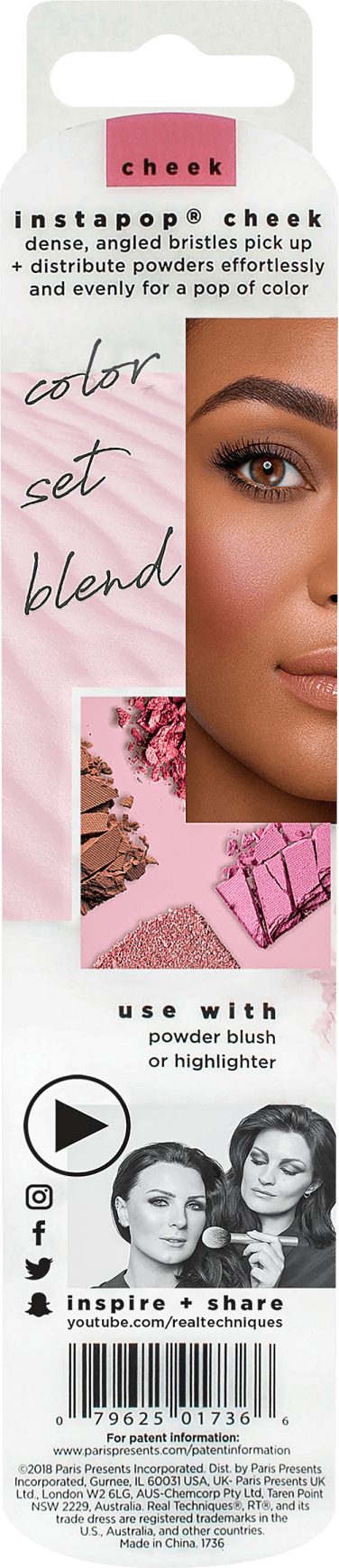 Real Techniques Instapop Cheek - Pincel para Blush