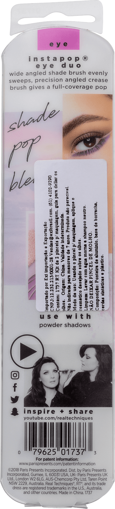 Kit de Pincéis Real Techniques Instapop Eye (2 Produtos)