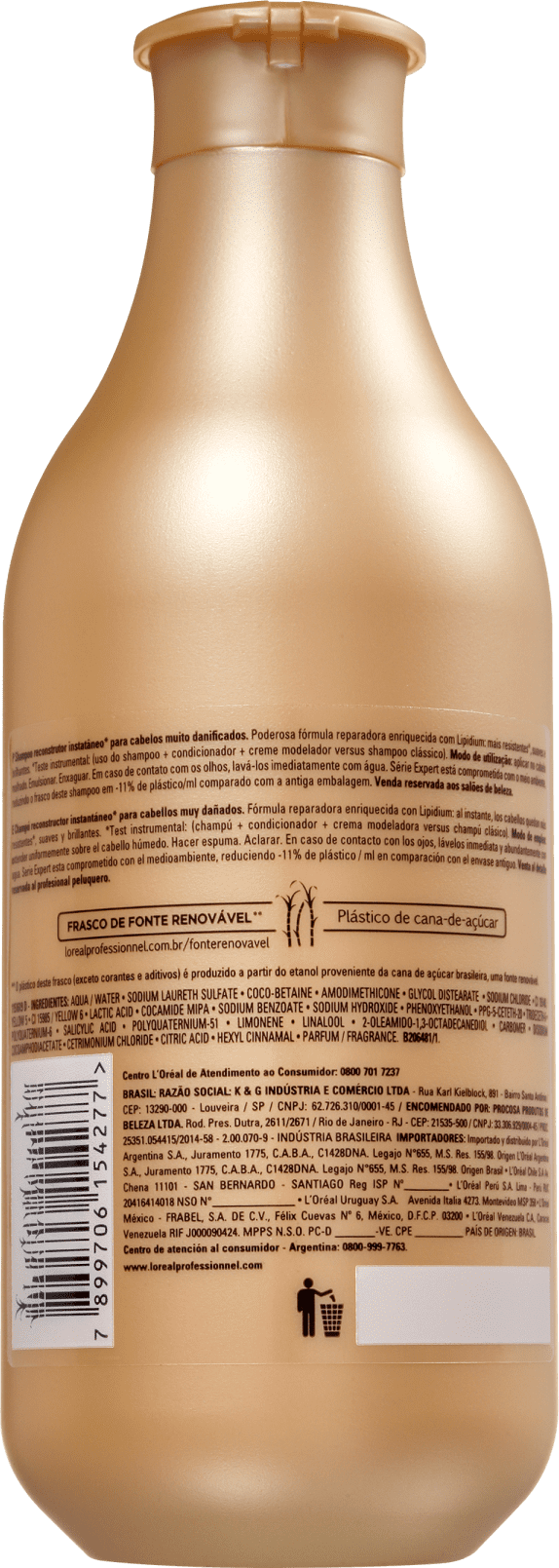 L'Oréal Professionnel Absolut Repair Cortex Lipidium - Shampoo 300ml