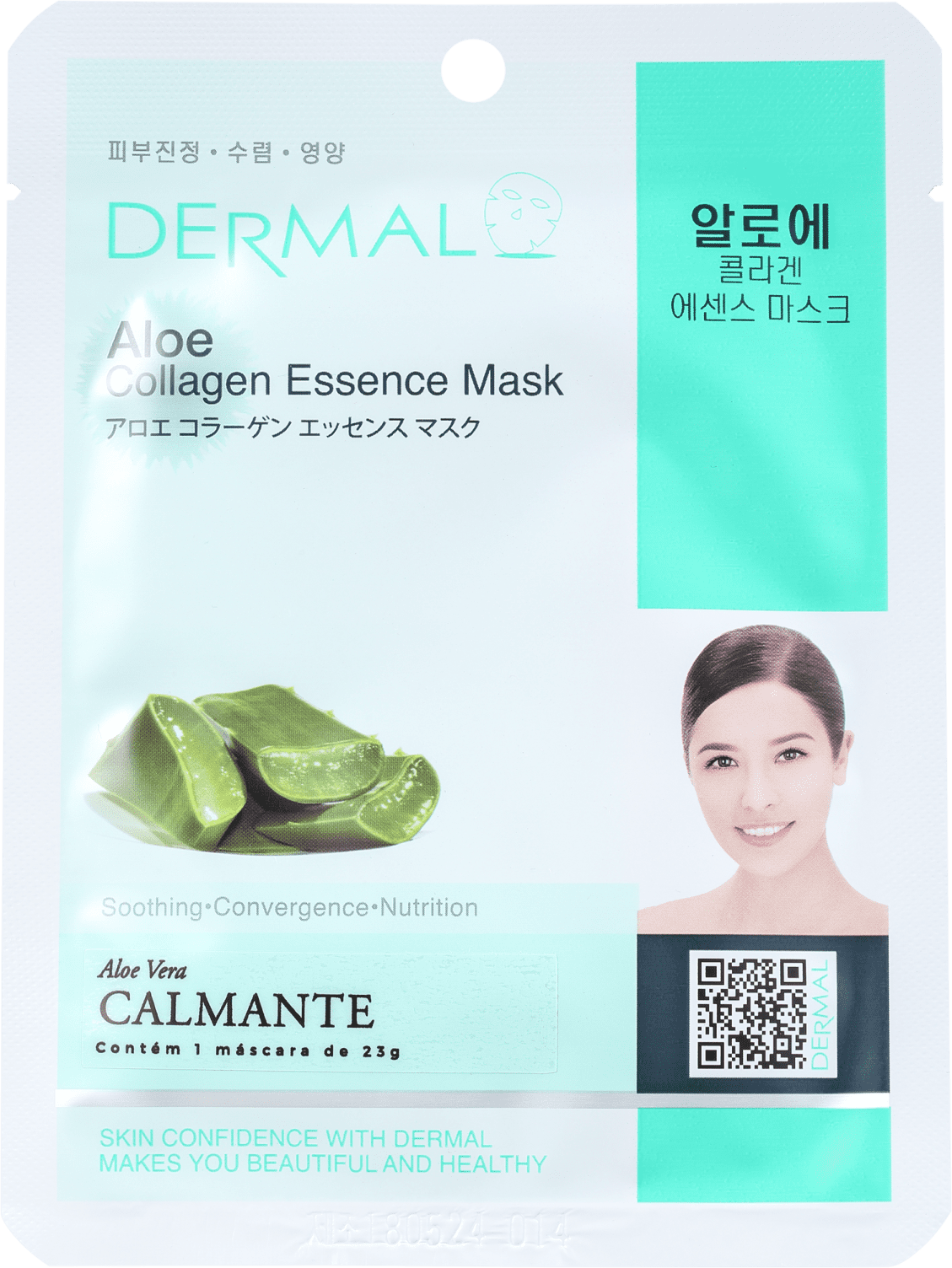 Dermal Aloe - Máscara Facial (1 unidade)
