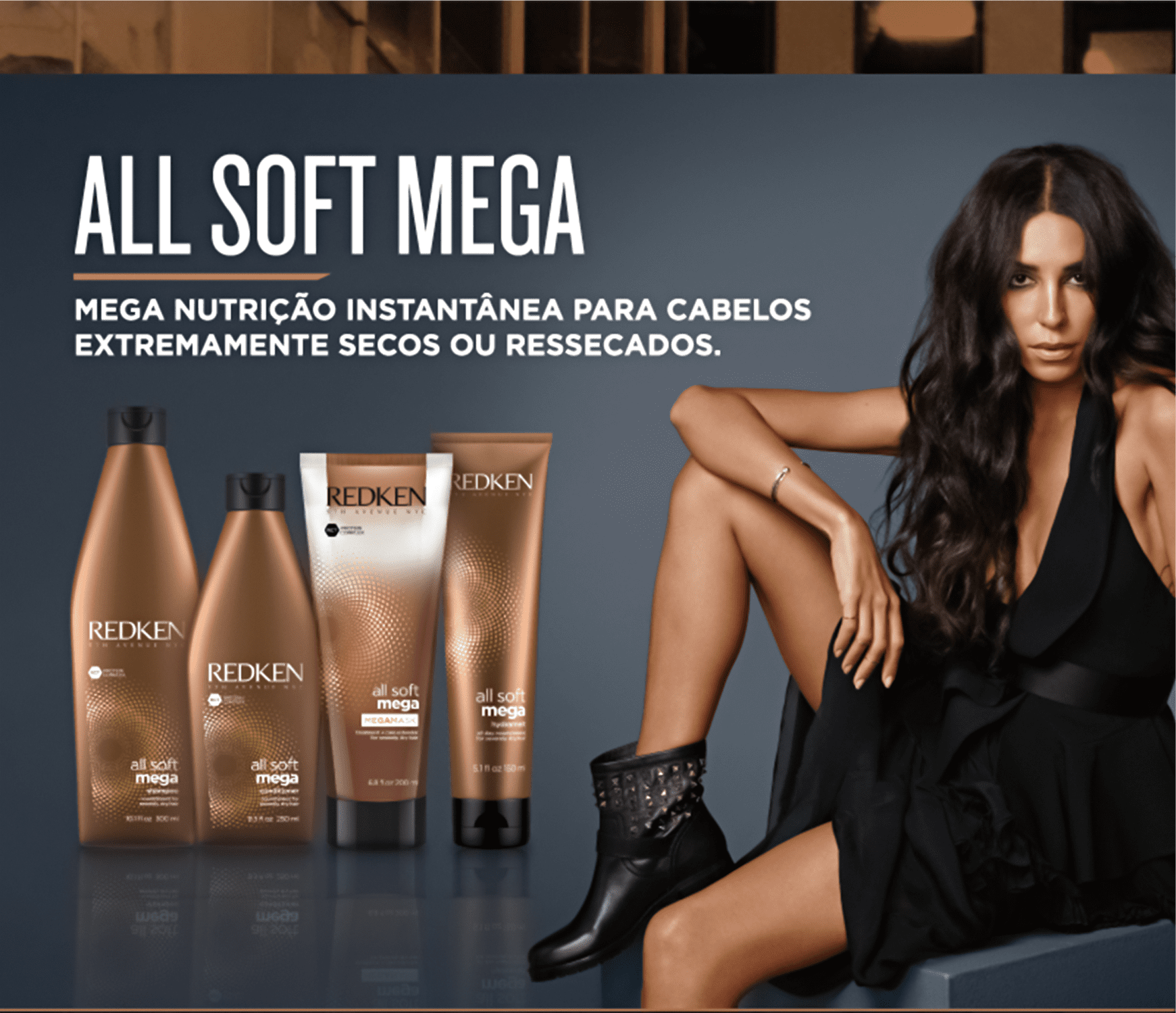 Redken All Soft Mega Hydra-Melt Cream - Leave-in 150ml