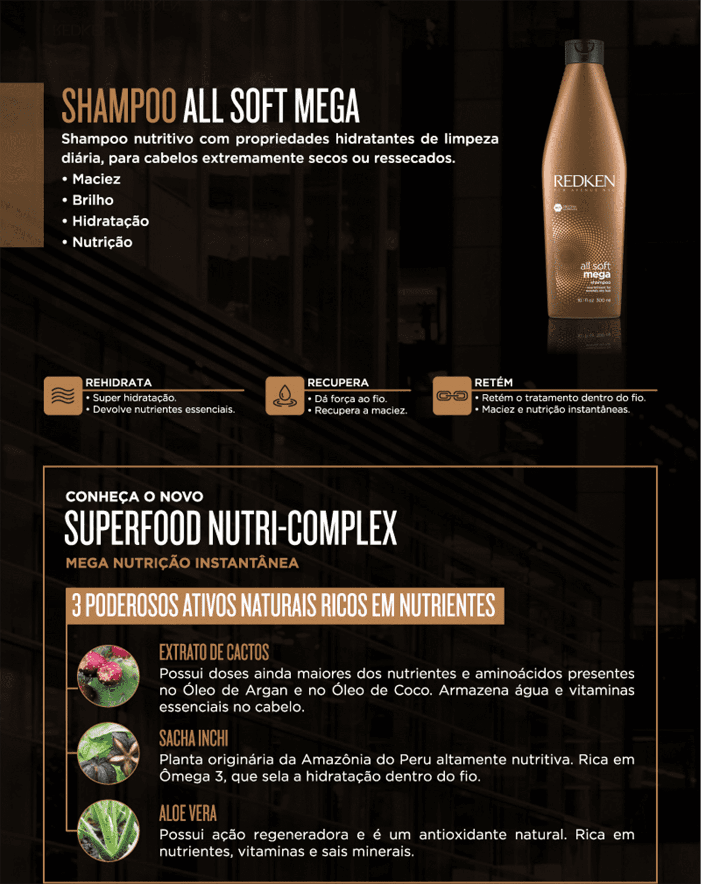 Kit Redken All Soft Mega Duo (2 Produtos)