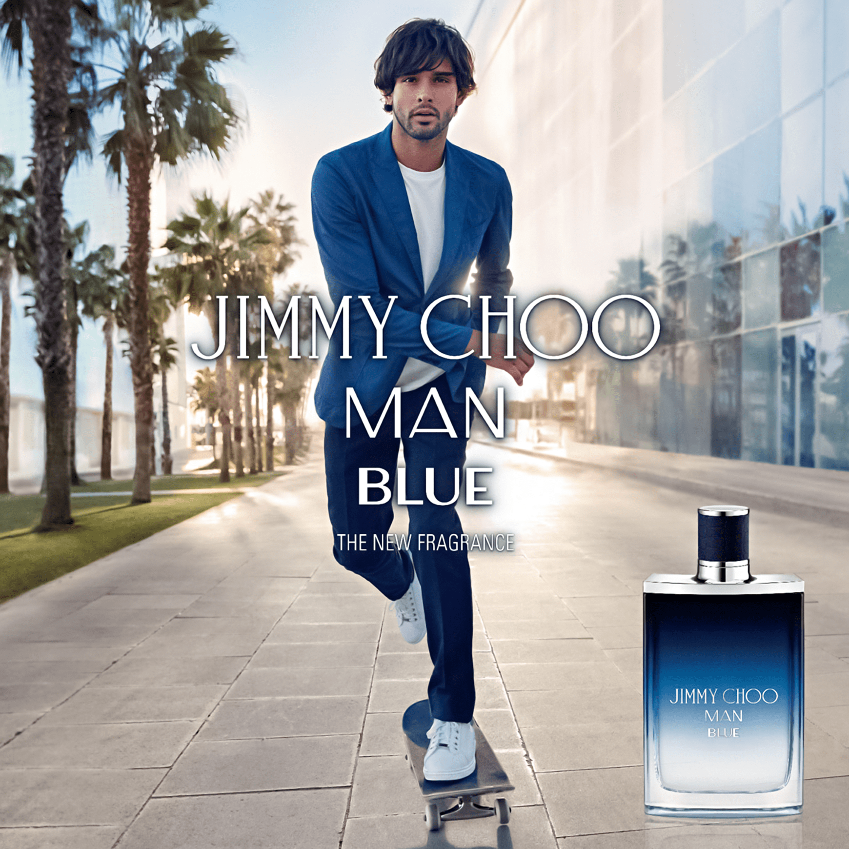 Man Blue Jimmy Choo Eau de Toilette - Perfume Masculino 30ml