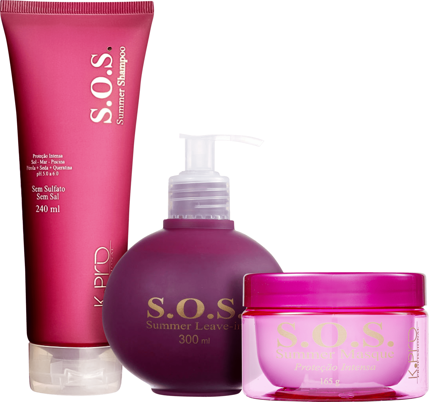 Kit K.Pro S.O.S. Summer (3 Produtos)