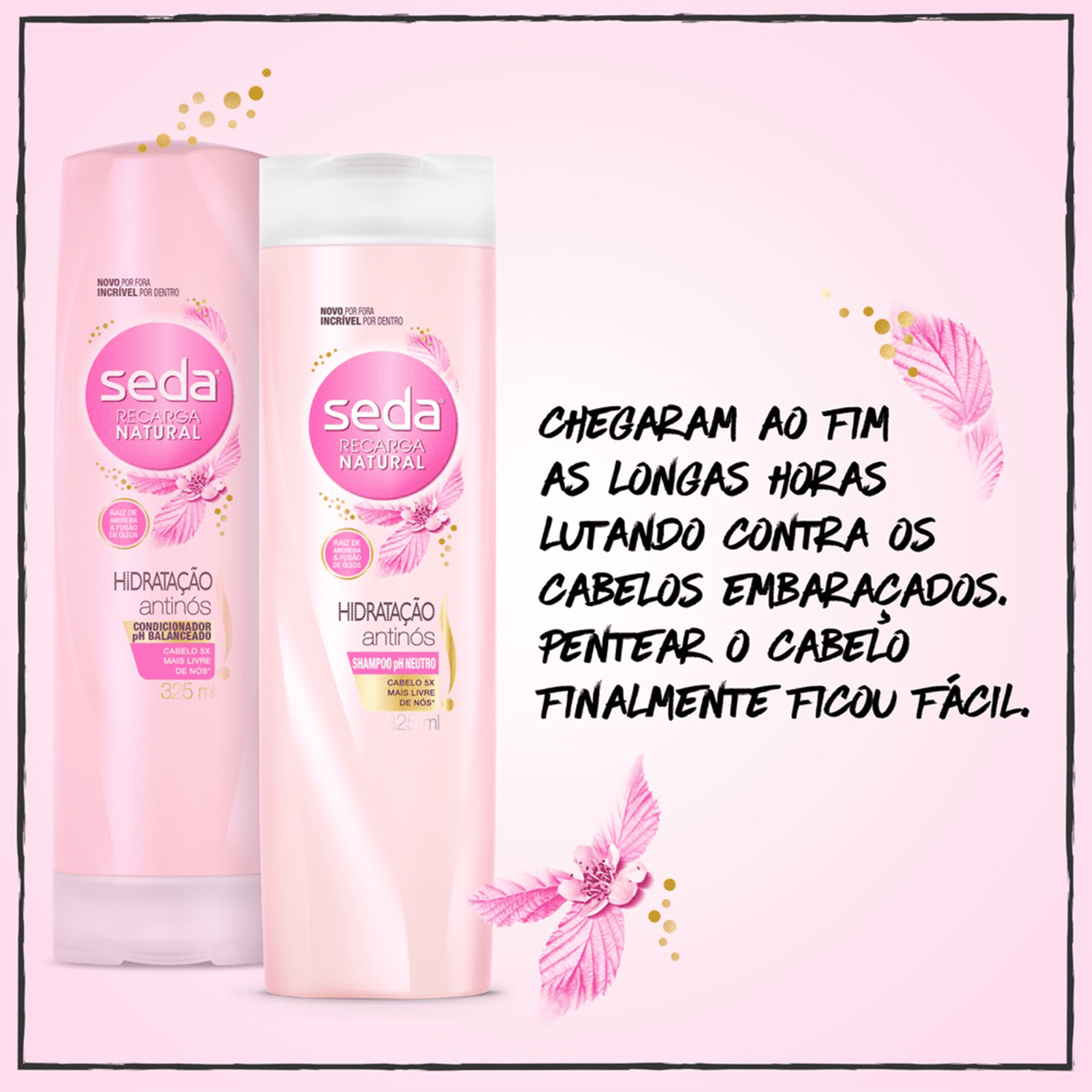 Seda Hidratação Antinós - Shampoo 325ml