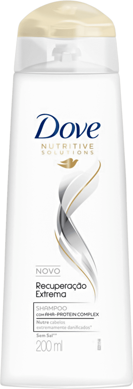 Shampoo Dove Recuperação Extrema 200ml