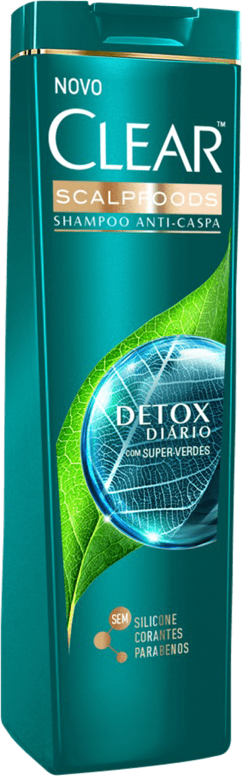 Clear Detox Diário - Shampoo Anticaspa 200ml