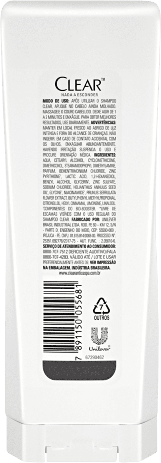 Condicionador Anticaspa Clear Flor de Cerejeira 200ml