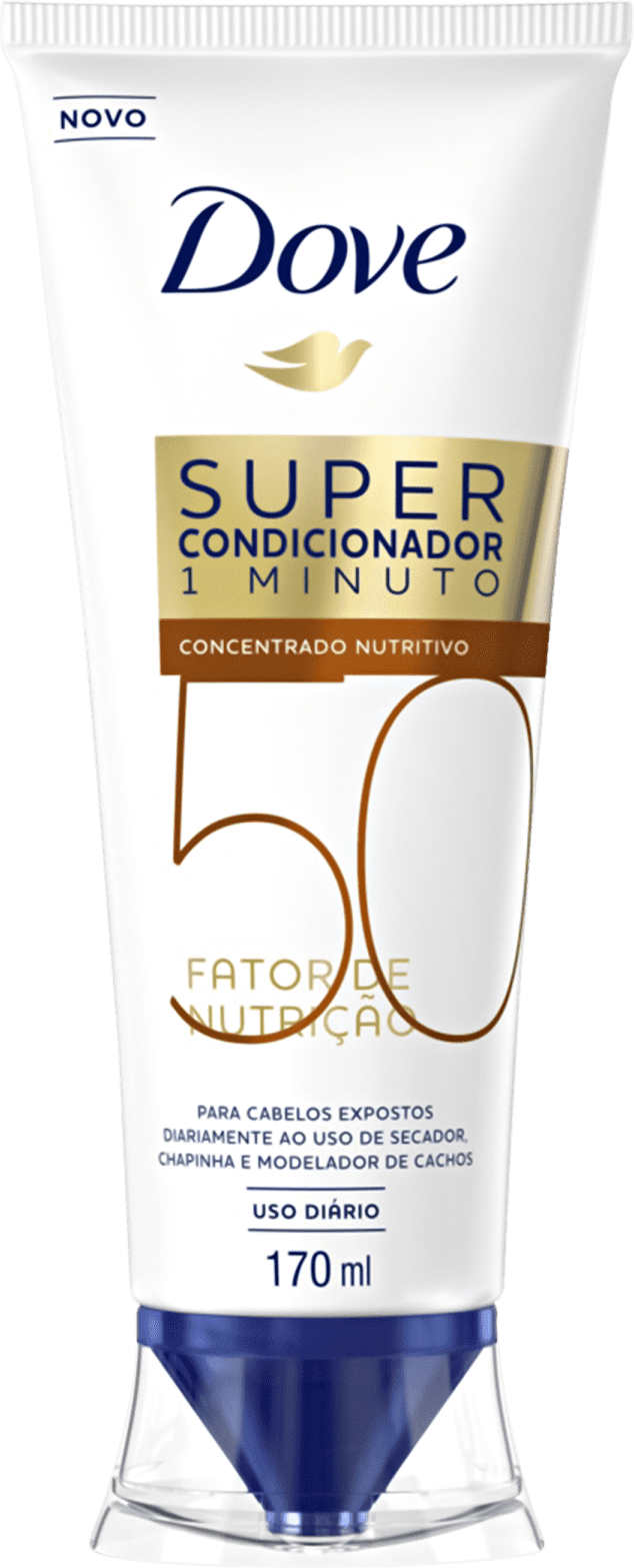 Dove Super 1 Minuto Fator de Nutrição 50 - Condicionador 170ml