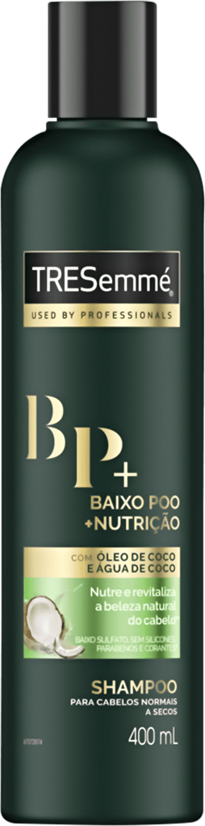 Shampoo TRESemmé Baixo Poo + Nutrição 400ml