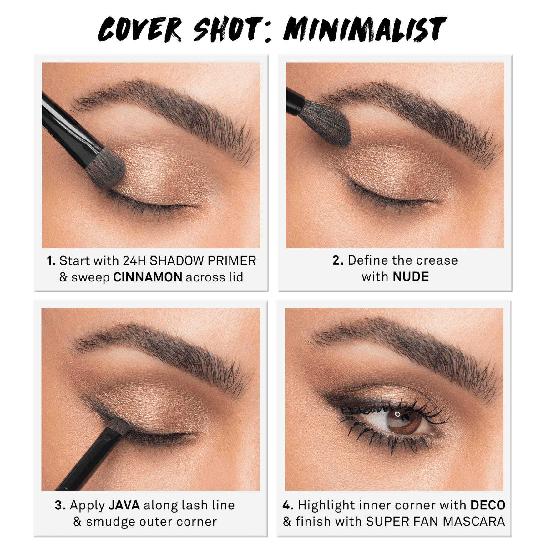 Smashbox Cover Shot Eye Minimalist - Paleta de Sombras 6,2g