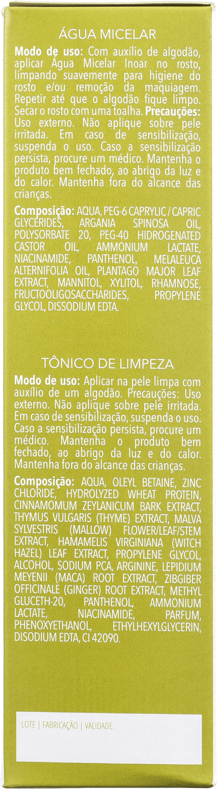 Kit Inoar Dermo Sabrina Sato Limpeza Facial (3 Produtos)