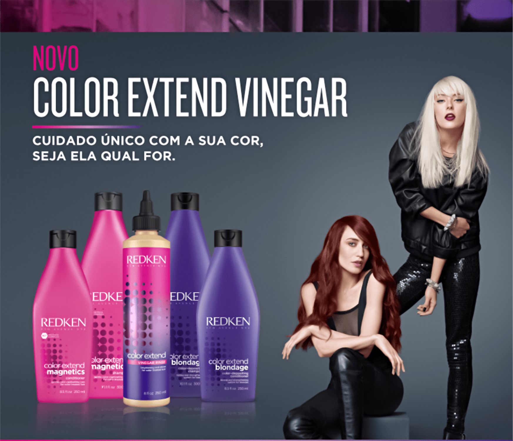 Redken Color Extend Vinegar Rinse - Tratamento 250ml