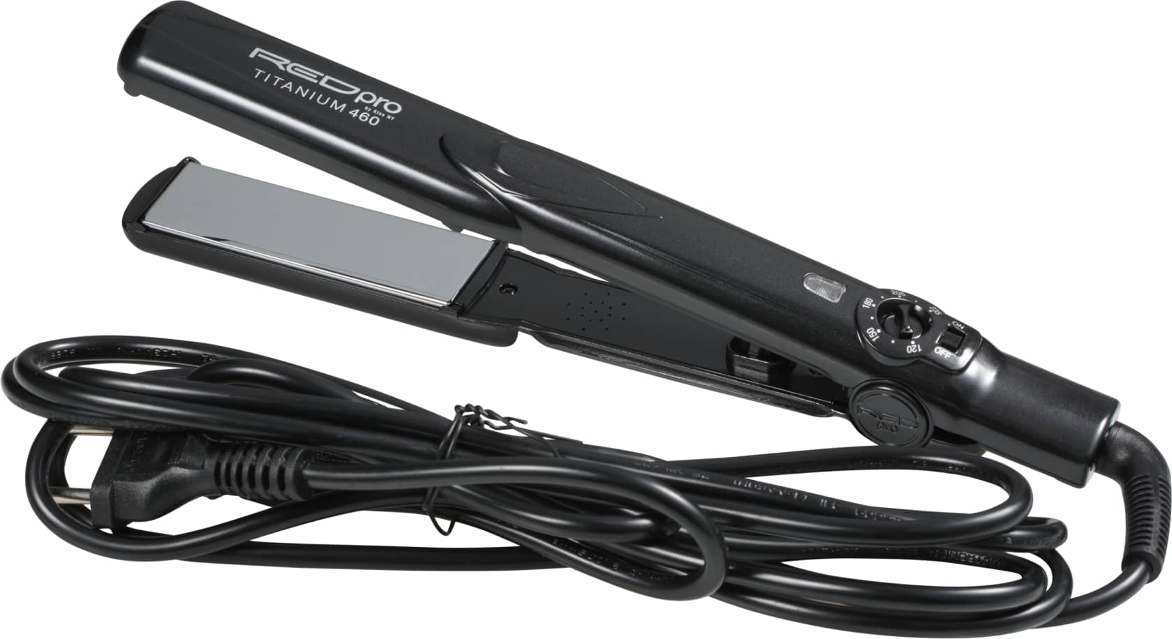 Kiss New York Red Pro Titanium 460 - Prancha de Cabelo 396g