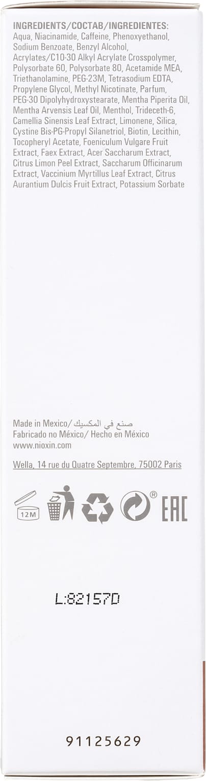 Nioxin System 3 Scalp & Hair - Tratamento 100ml