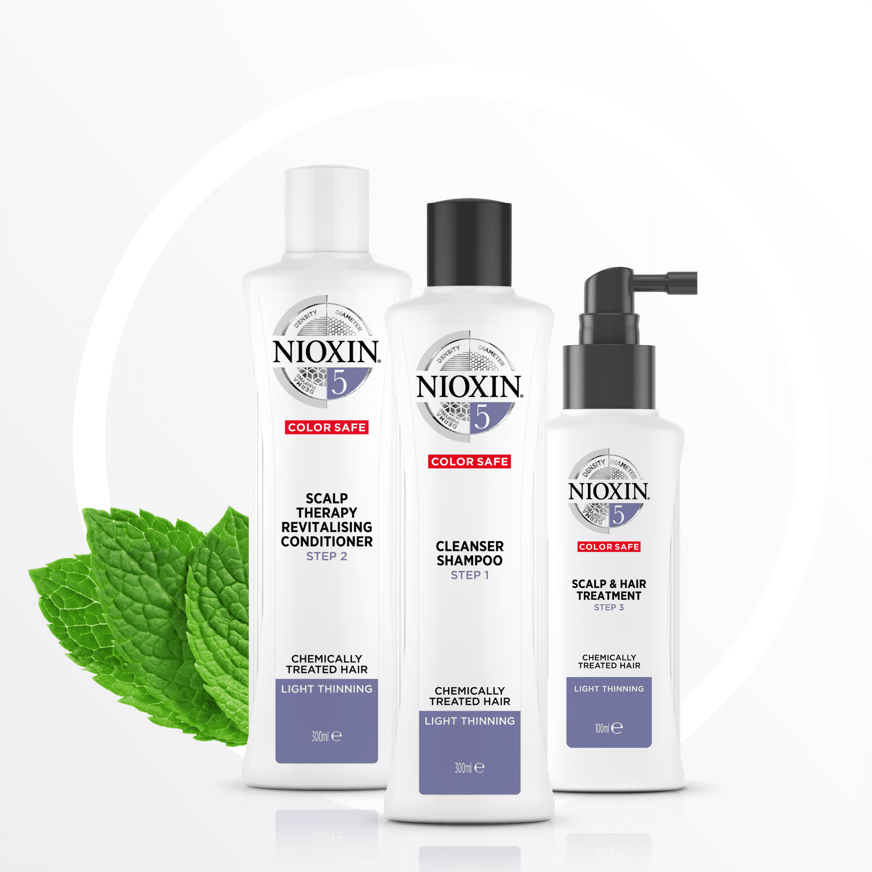 Kit Nioxin System 5 (3 Produtos)