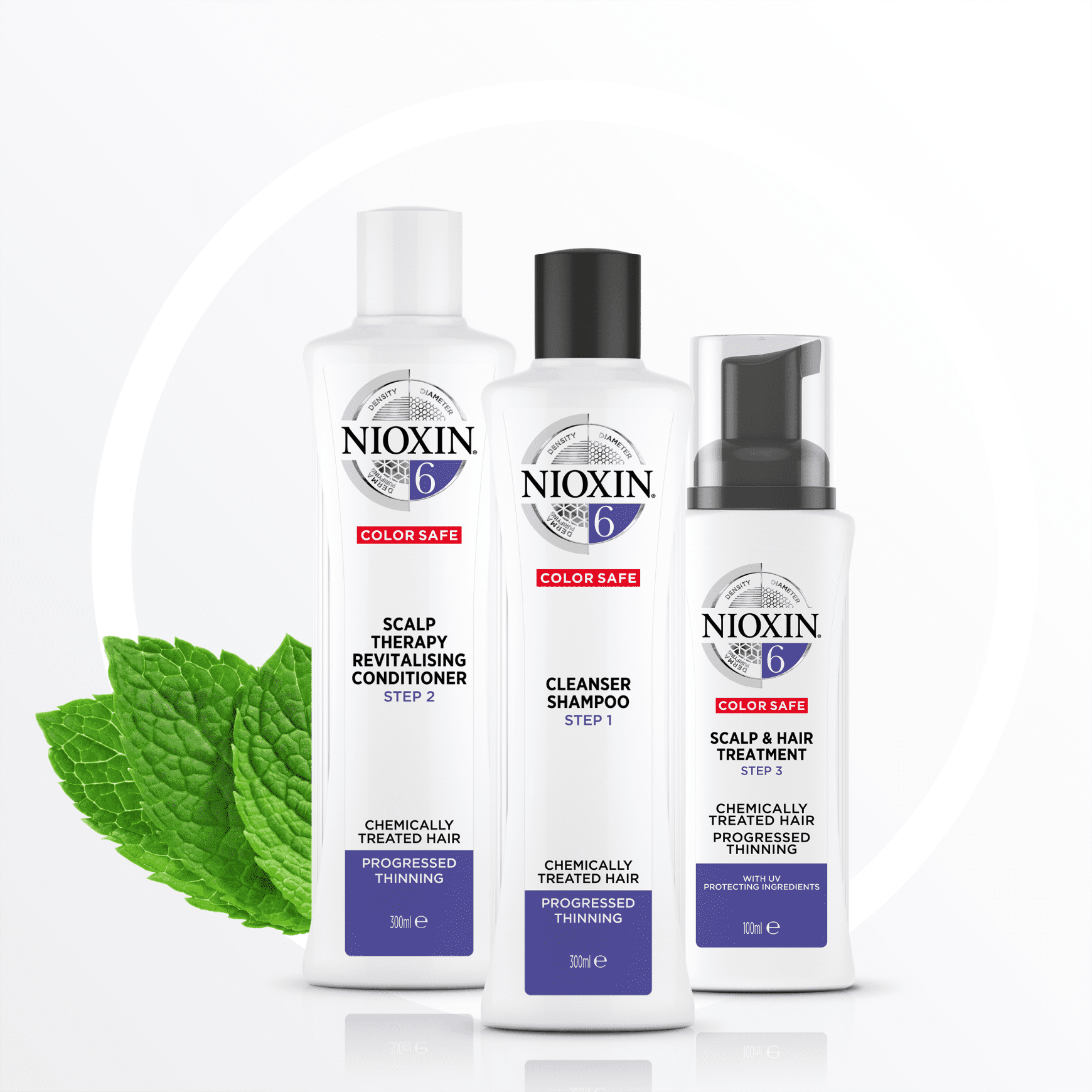Kit Nioxin System 6 (3 Produtos)
