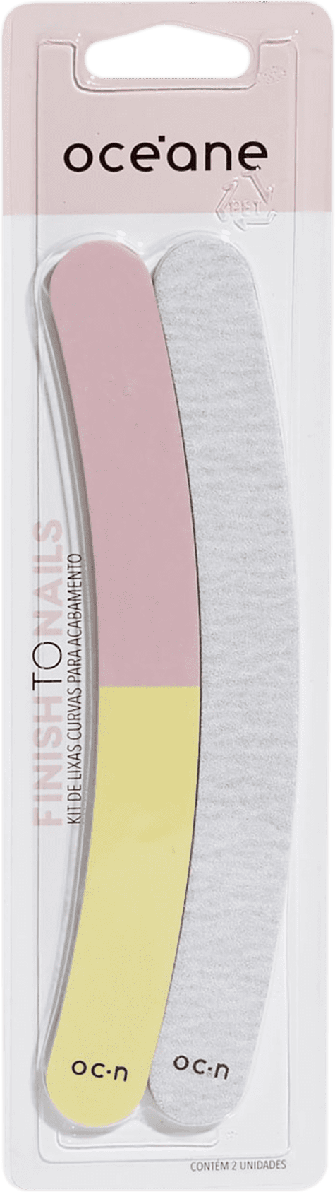 Kit Océane Finish To Nails Curvo (2 Produtos)