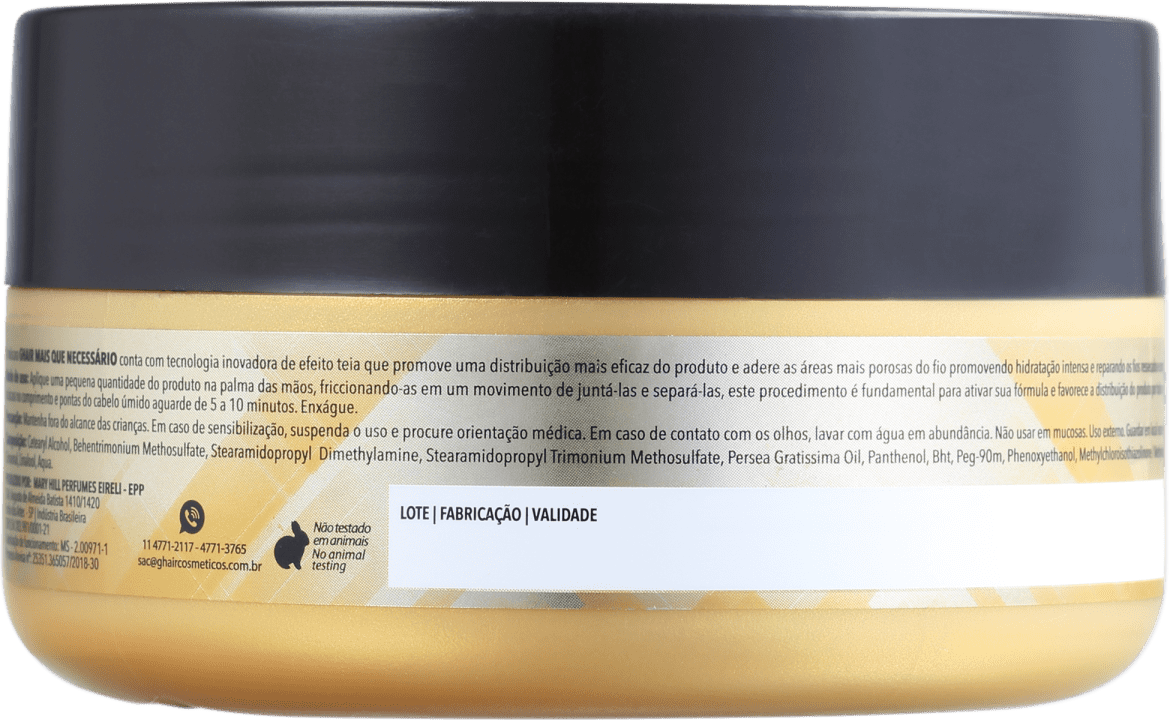 G.Hair +Que Necessário - Máscara de Tratamento 250g