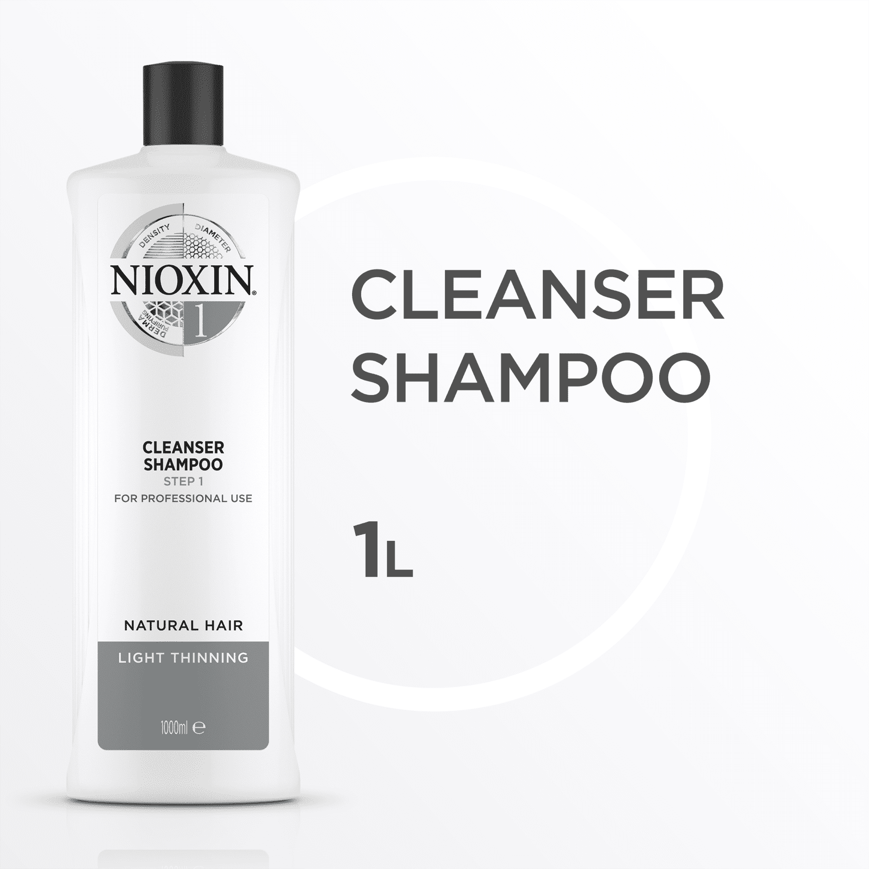 Nioxin System 1 Cleanser - Shampoo 1000ml