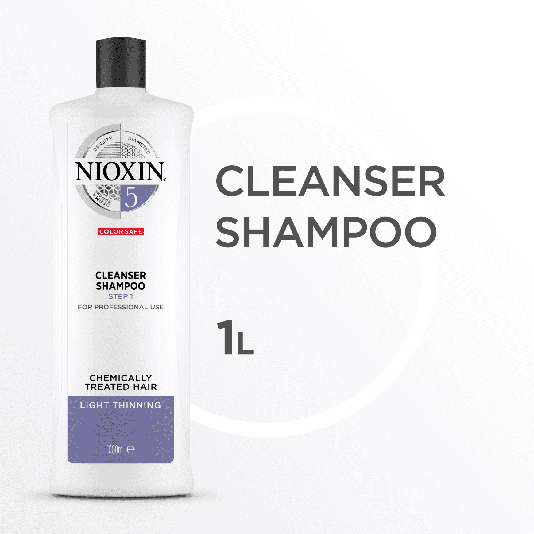 Nioxin System 5 Cleanser - Shampoo 1000ml