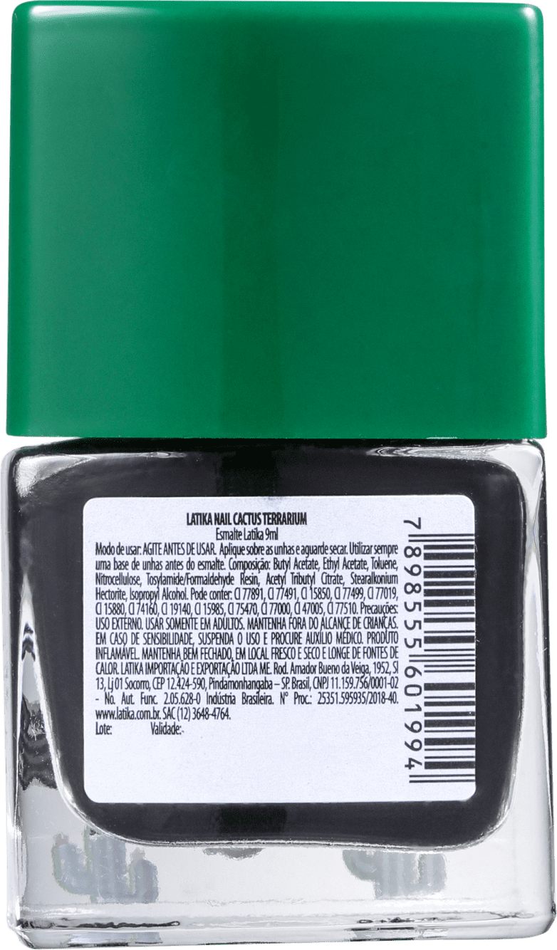 Latika Cactus Terrarium - Esmalte Cremoso 9ml