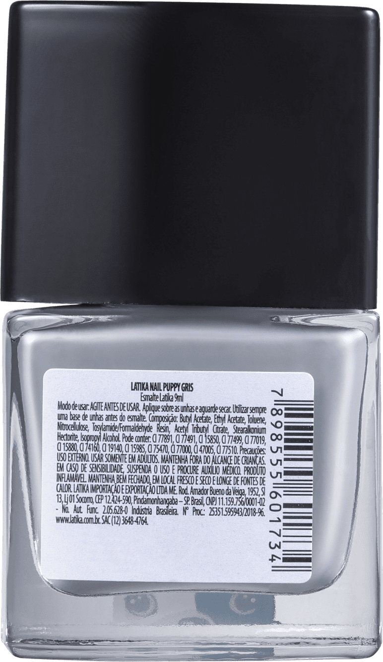 Latika Puppy Gris - Esmalte Cremoso 9ml