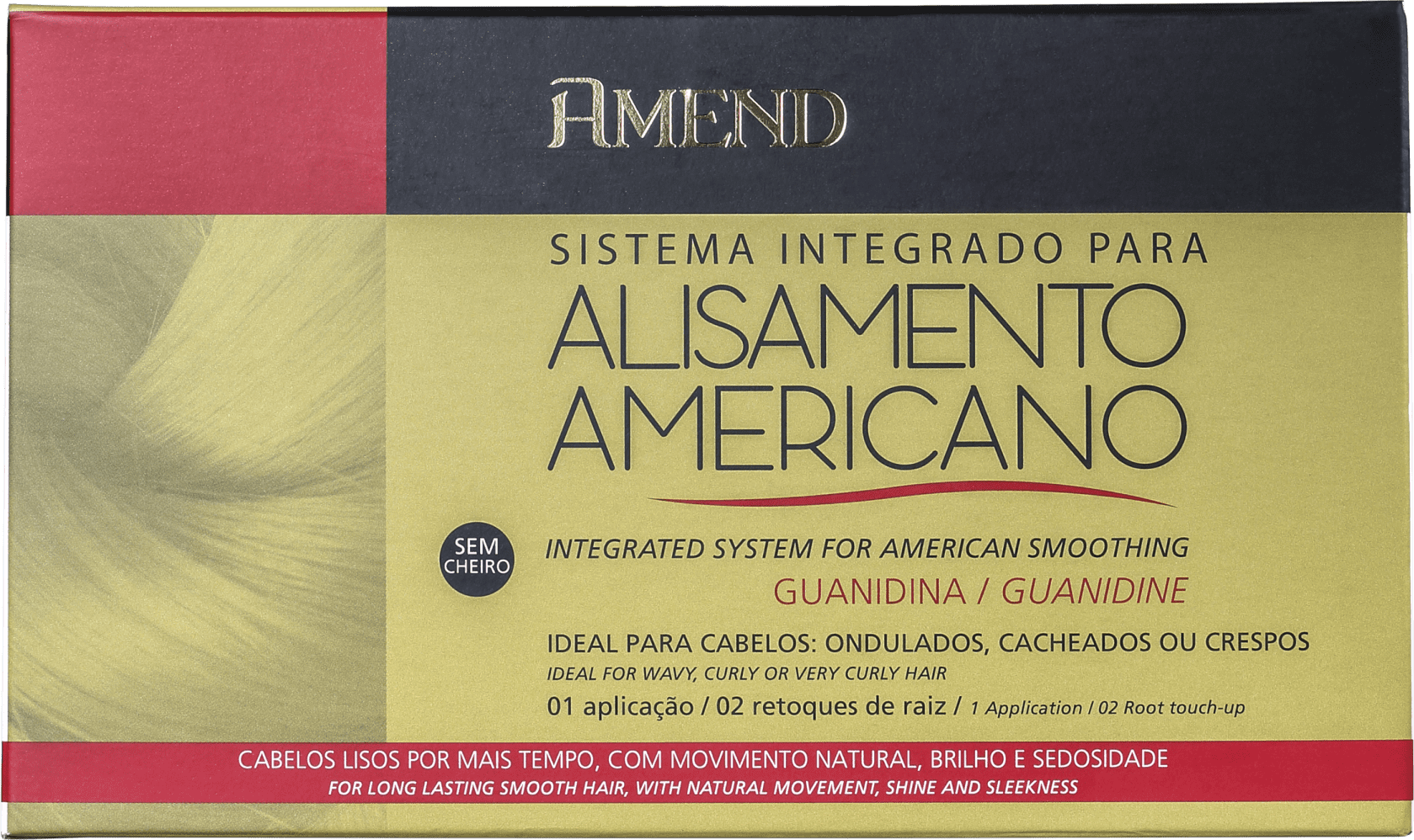 Kit Amend Alisamento Americano (5 Produtos)