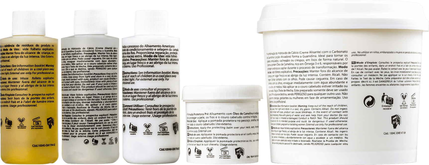 Kit Amend Alisamento Americano (5 Produtos)
