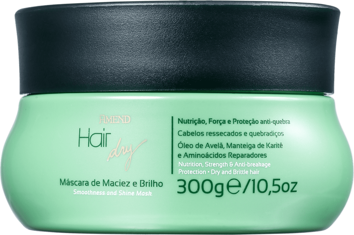 Amend Hair Dry Maciez e Brilho - Máscara Capilar 300g