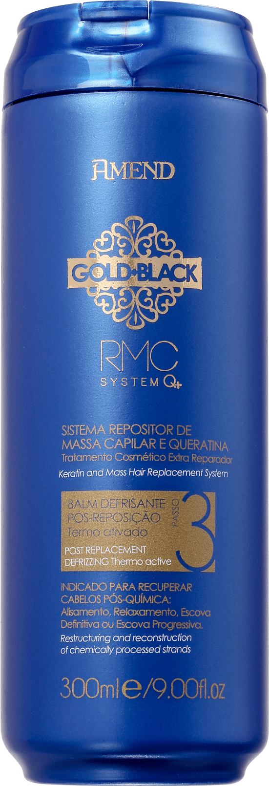 Amend Gold Black RMC System Q+ - Tratamento Reconstrutor 300ml