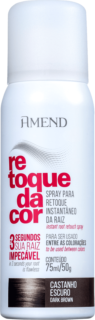 Amend Retoque da Cor 1215 Castanho Escuro - Corretivo de Raiz 75ml