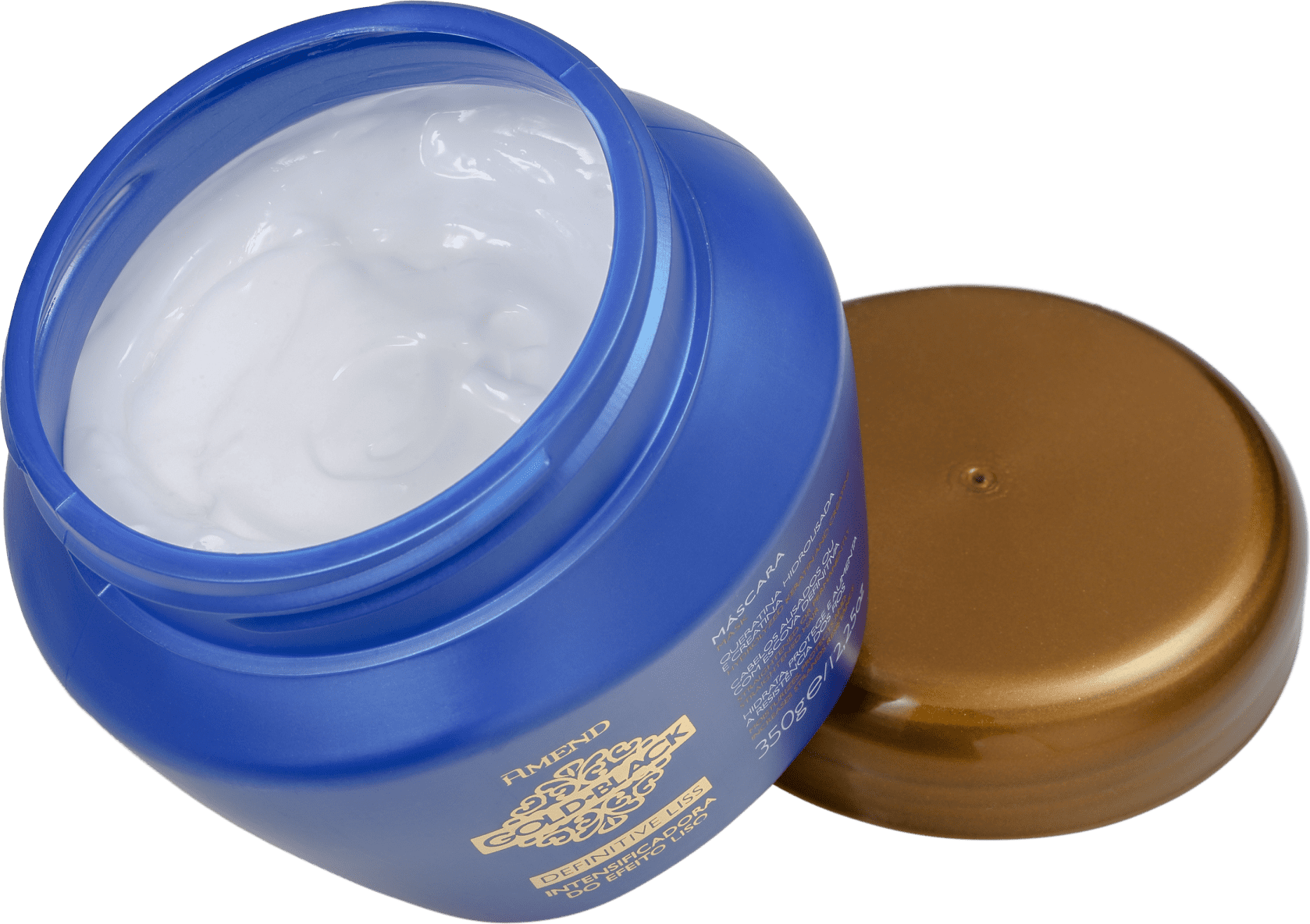 Amend Gold Black Definitive Liss - Máscara Capilar 350g