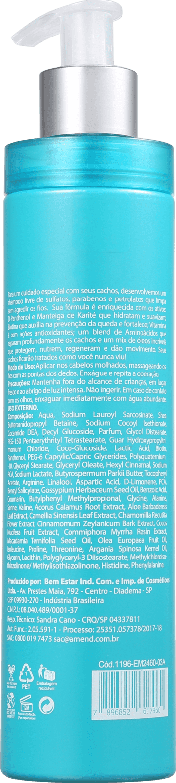 Amend Cachos - Shampoo 250ml