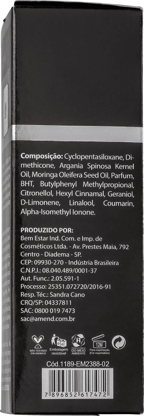 Amend Luxe Creations Extreme Repair - Óleo Capilar 55ml