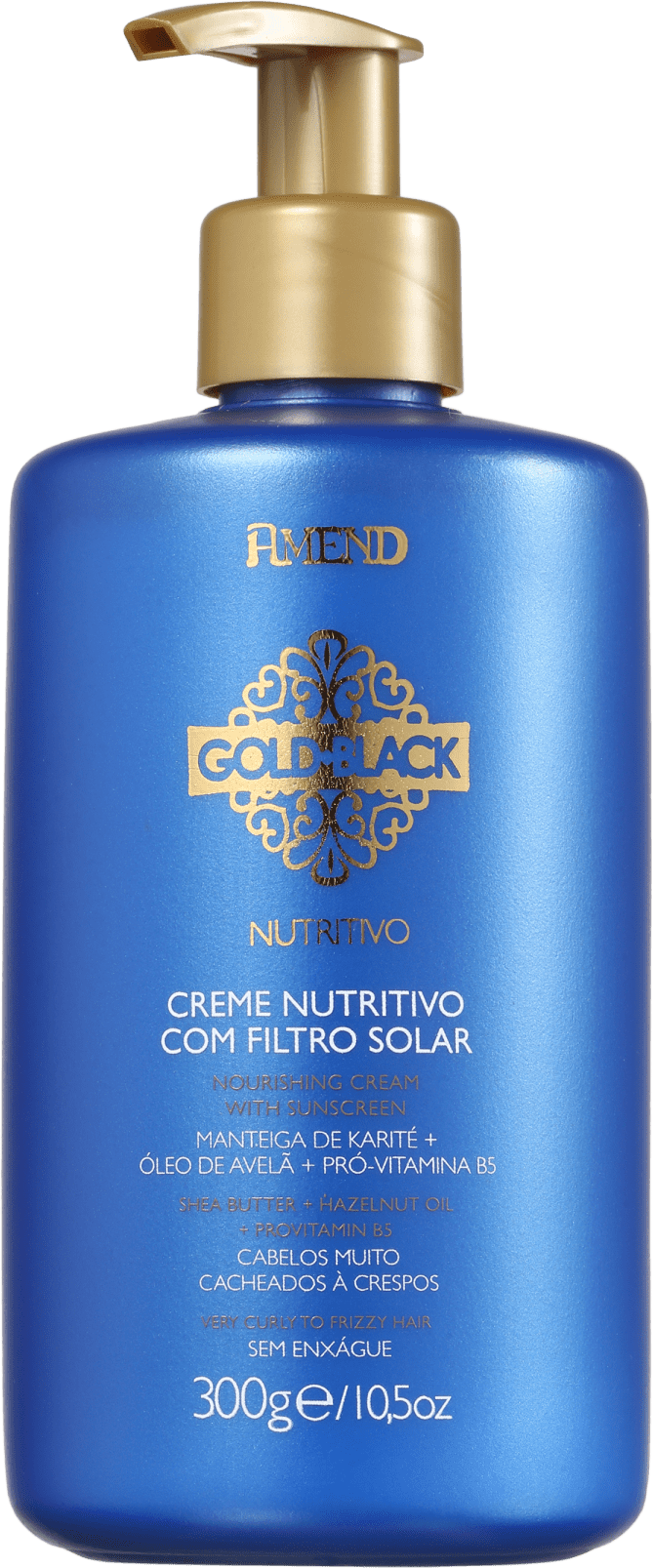 Amend Gold Black Nutritivo - Creme Leave-in 300g