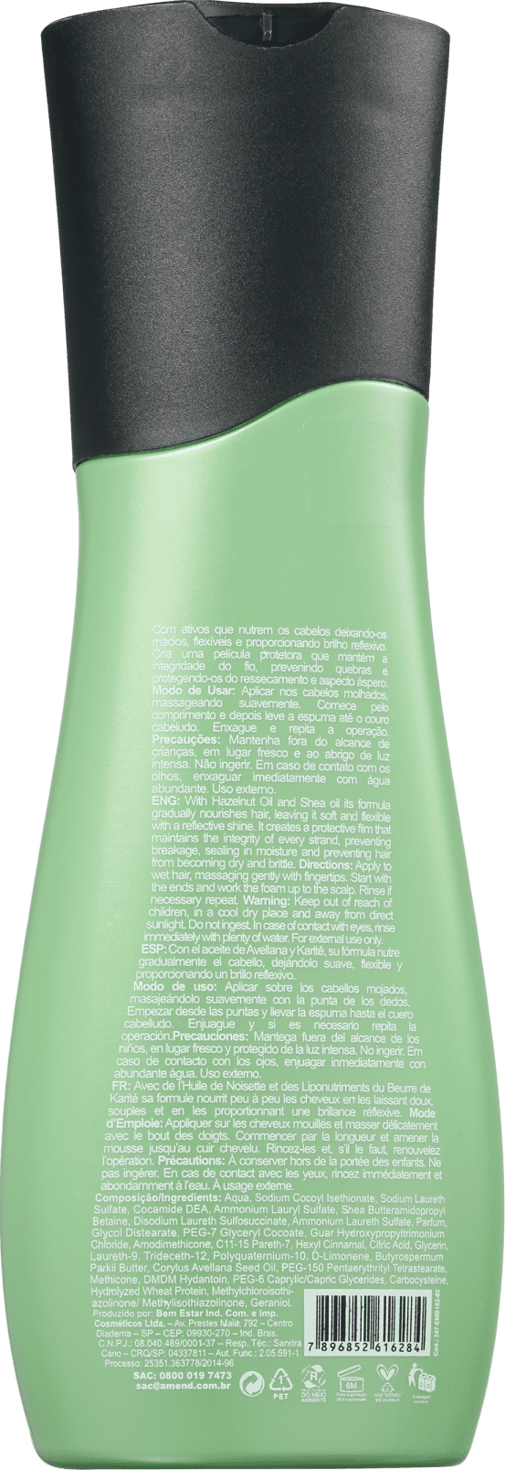 Amend Hair Dry Maciez e Brilho - Shampoo 275ml