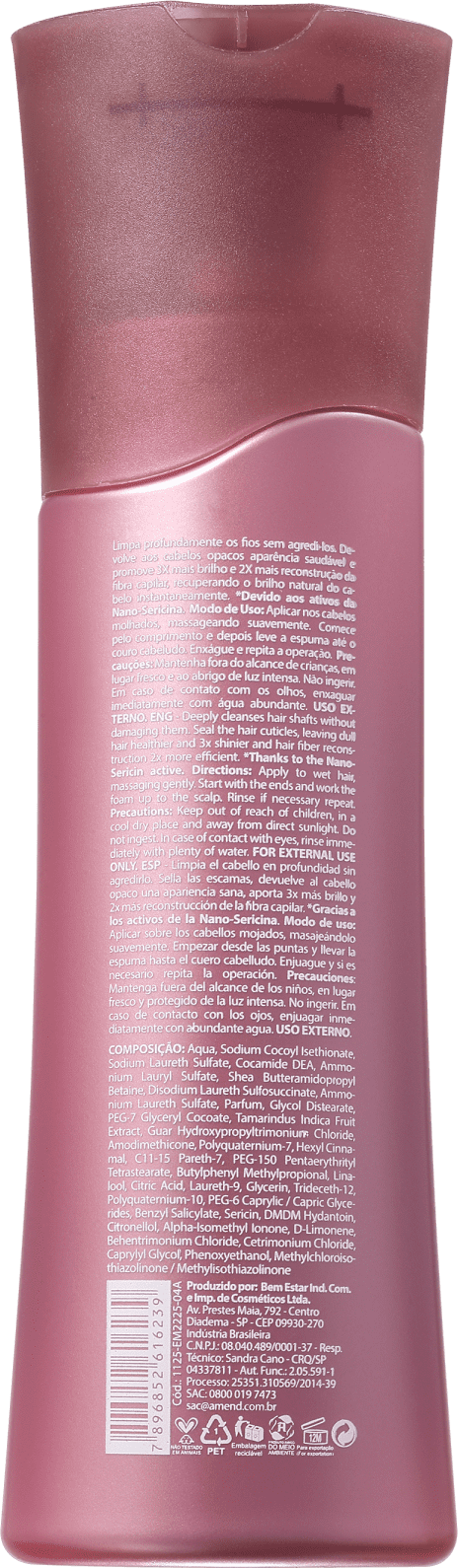 Amend Shine Extreme Doador de Brilho - Shampoo 250ml