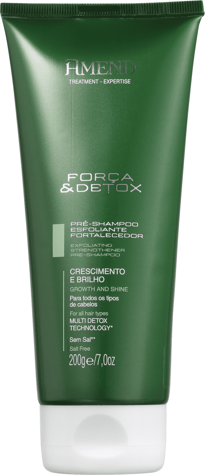 Amend Força e Detox - Pré-Shampoo Esfoliante 200g