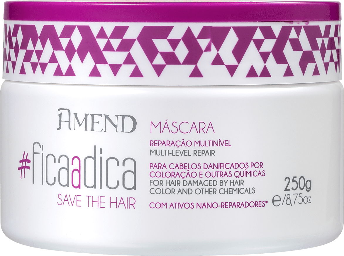 Amend #ficaadica Save The Hair - Máscara 250g