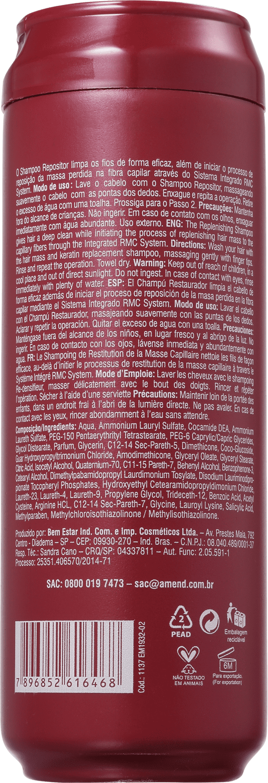 Amend RMC System - Shampoo 300ml