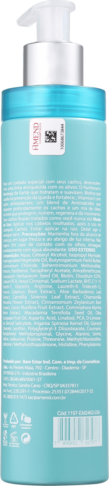 Amend Cachos - Condicionador 250ml