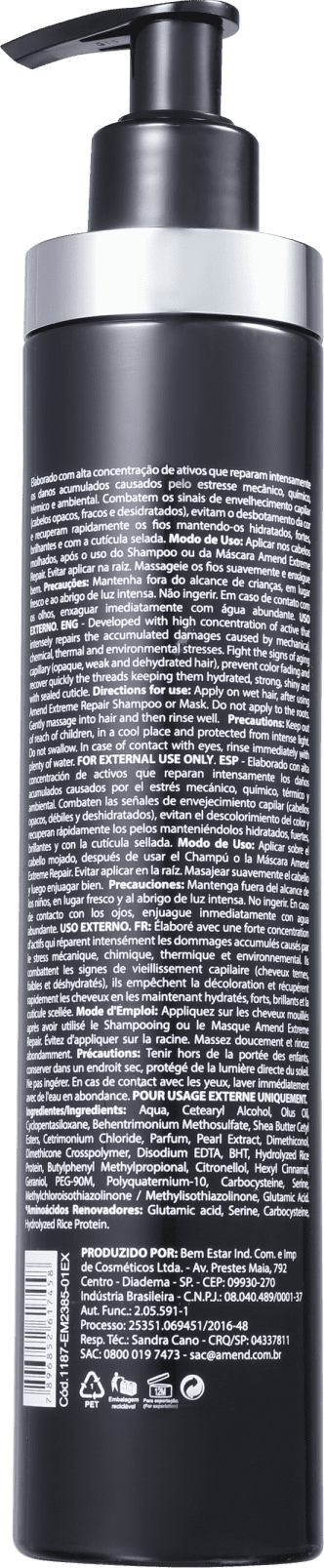 Amend Luxe Creations Extreme Repair - Condicionador 300ml