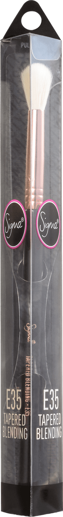Sigma Beauty E35 Tapered Blending Black/Copper - Pincel para Esfumar
