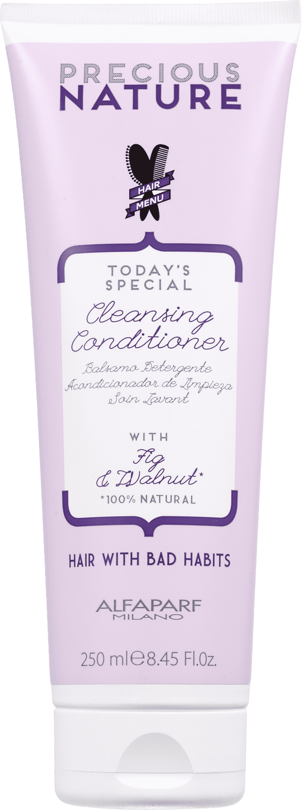 Alfaparf Precious Nature Bad Hair Habits Cleansing - Condicionador Co-Wash 250ml