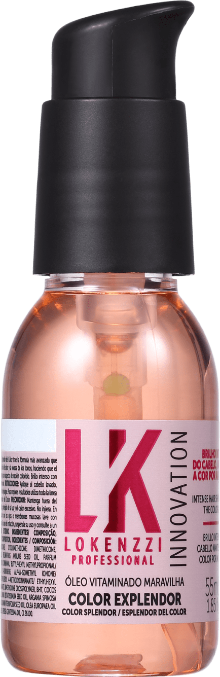 Lokenzzi Color Explendor Maravilha - Óleo Capilar 55ml